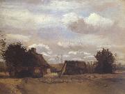 Vincent Van Gogh Cottage (nn04) oil painting picture wholesale